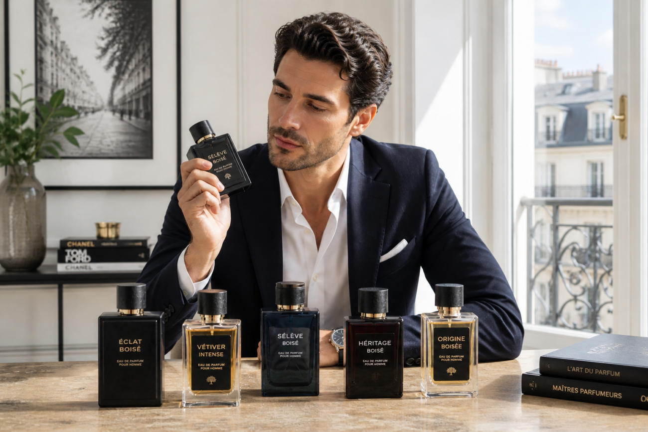 parfum homme élégant