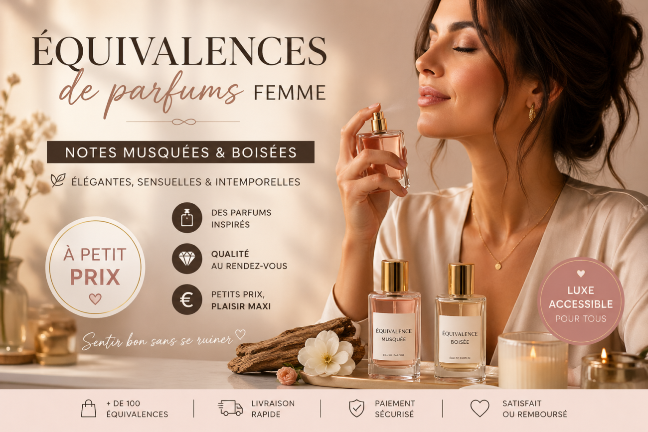 notes musquées et boisées