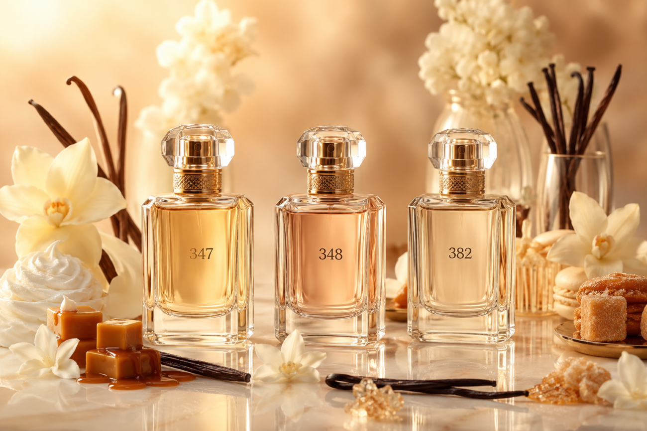Parfums sucrés et vanillés femme