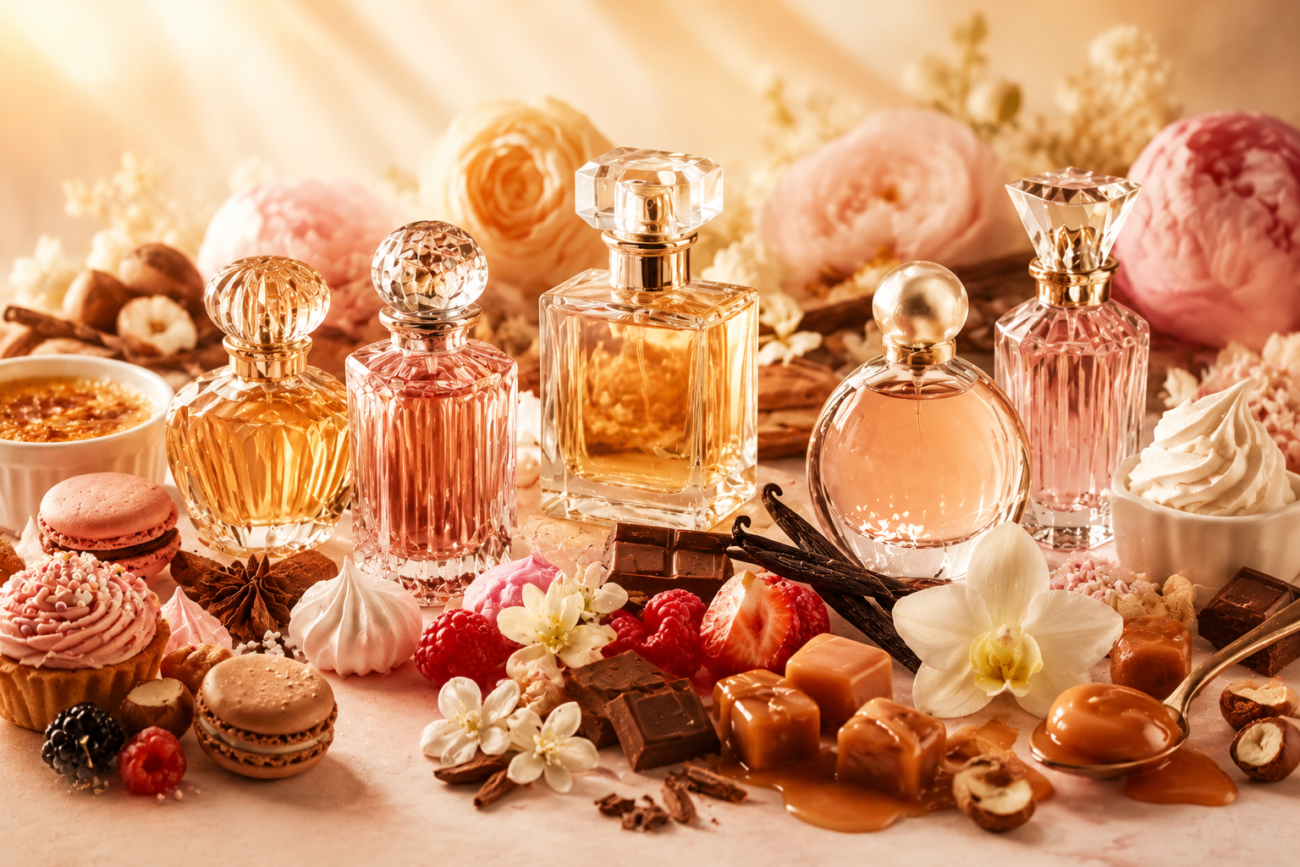 essence gourmande et sucrée