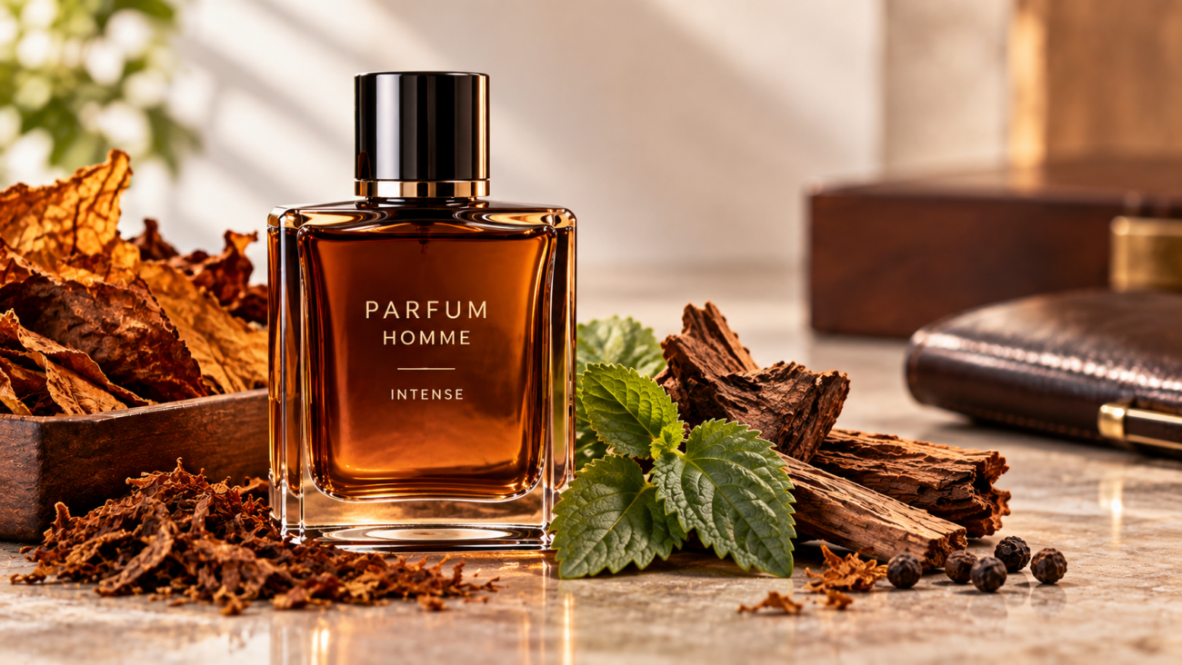 Notes de tabac et patchouli